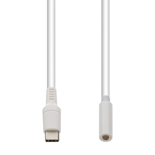 AddOn Networks USBC2AFW audio cable 7.87" (0.2 m) 3.5mm USB Type-C White