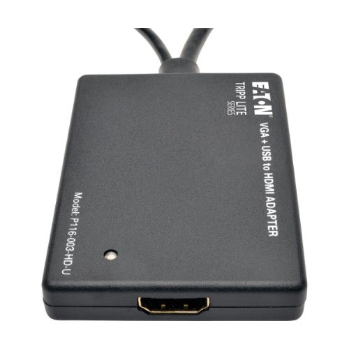 Tripp Lite P116-003-HD-U video cable adapter 39.4" (1 m) Black