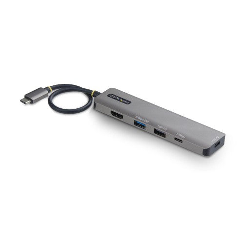 StarTech.com 164B-USBC-MULTIPORT laptop dock/port replicator Wired USB 3.2 Gen 2 (3.1 Gen 2) Type-C Gray
