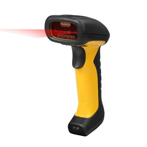 Adesso NuScan 4100B Handheld bar code reader 1D CCD Black, Yellow