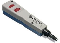 Trendnet TC-PDT Punch Down Tool with 110 and Krone Blade network analyzer Blue, White