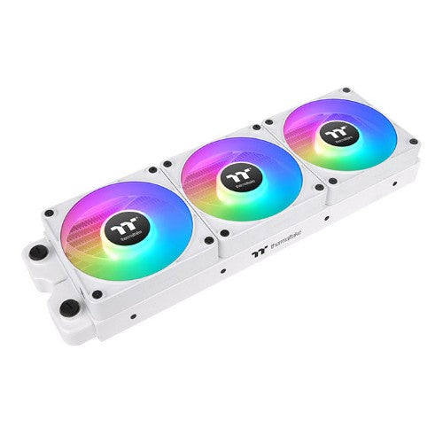 Thermaltake CL-F190-PL12SW-A computer cooling system Computer case Fan 4.72" (12 cm) White 3 pc(s)