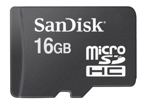 SanDisk 16GB MicroSDHC