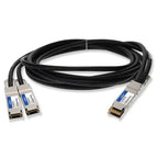 AddOn Networks QDD-2X200G-2M-AO InfiniBand/fibre optic cable 78.7" (2 m) QSFP-DD 2x QSFP56 DAC Black