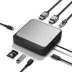 ALOGIC DUCD2 laptop dock/port replicator Wired USB 3.2 Gen 2 (3.1 Gen 2) Type-C Gray, Black