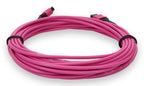 AddOn Networks ADD-MPOMPO-3M5OM4-MA InfiniBand/fibre optic cable 118.1" (3 m) MPO LOMM Magenta
