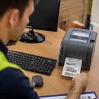 Brother TD-4520TN label printer Direct thermal / Thermal transfer 300 x 300 DPI 127 mm/sec Wired Ethernet LAN