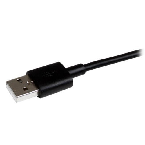 StarTech.com LTADUB1MB USB cable USB 2.0 39.4" (1 m) USB A Micro-USB B Black