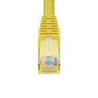 StarTech.com CAT6UTP9INYL networking cable Yellow 8.98" (0.228 m) Cat6 U/UTP (UTP) Round
