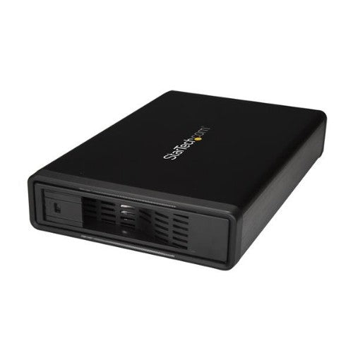 StarTech.com S351BMU33ET storage drive enclosure HDD enclosure Black 3.5"