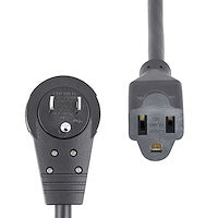 StarTech.com RTPAC1016 power cable Black 70.9" (1.8 m) NEMA 5-15P NEMA 5-15R