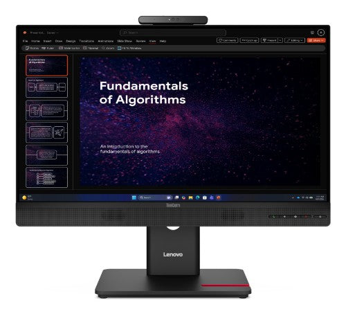 Lenovo ThinkCentre TIO24 Gen6 computer monitor 23.8" 1920 x 1080 pixels Full HD LED Touchscreen Black