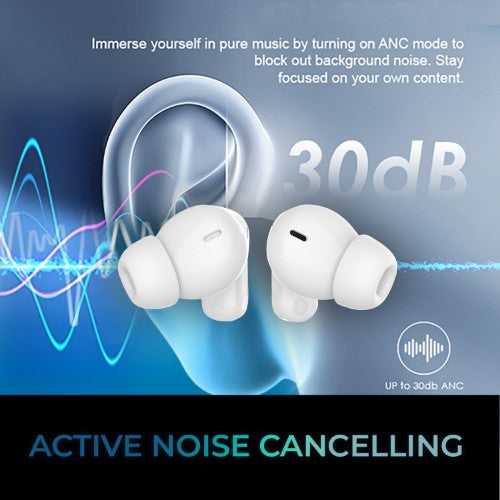 Adesso Xtream T2 Headset Wireless In-ear Calls/Music USB Type-C Bluetooth White