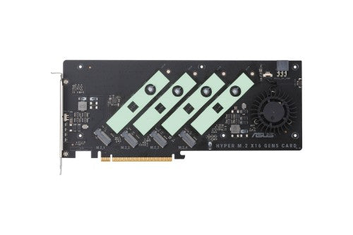 ASUS Hyper M.2 x16 Gen5 Card interface cards/adapter Internal