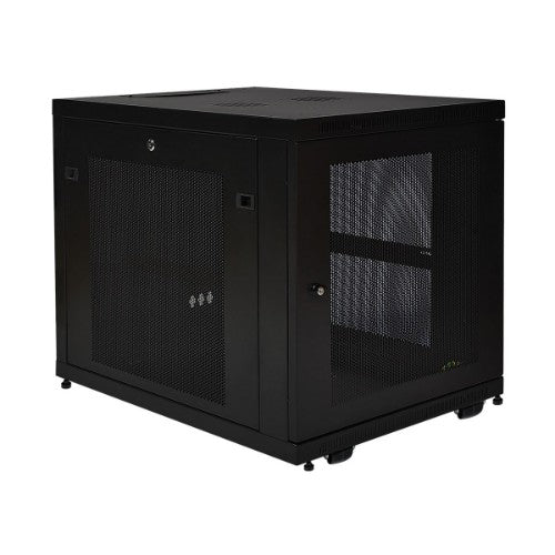 Tripp Lite SR12UB rack cabinet 12U Freestanding rack Black - Buy IT Solutions