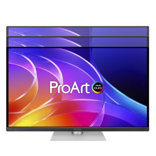 ASUS ProArt OLED PA279CDV computer monitor 26.5" 3840 x 2160 pixels 4K Ultra HD QD-OLED Black, Silver