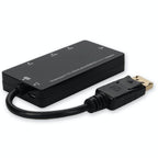 AddOn Networks DP2VGAA-AA video cable adapter 7.87" (0.2 m) DisplayPort VGA + HDMI + DVI Black