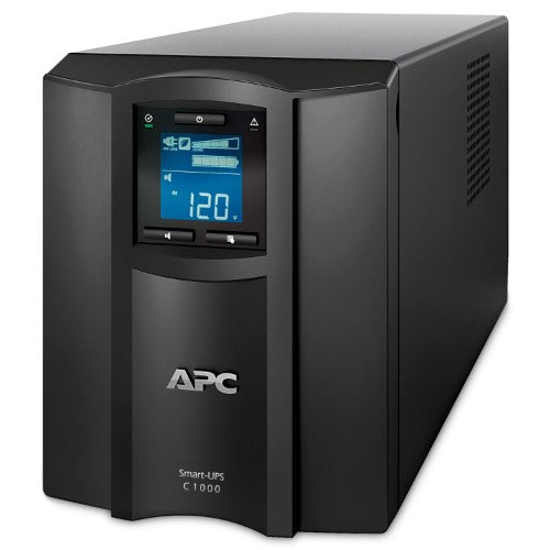 APC Back-UPS Pro, 1500VA/865W, Tower, 120V, 10x NEMA 5-15R outlets, AVR, LCD, User Replaceable Battery