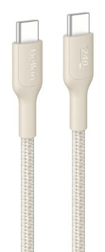 Belkin BoostCharge Pro USB cable 78.7" (2 m) USB C Beige