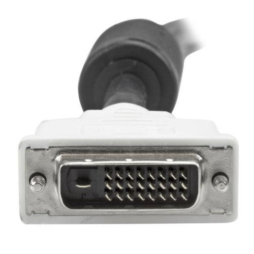 StarTech.com DVIDDMM3M DVI cable 118.1" (3 m) DVI-D Black, White