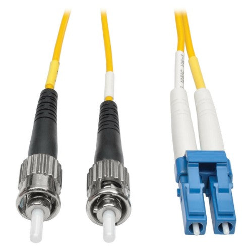 Tripp Lite N368-01M InfiniBand/fibre optic cable 39.4" (1 m) LC ST OFNR Yellow