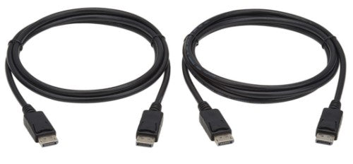 Eaton P580-006-2PK DisplayPort cable 70.9" (1.8 m) Black