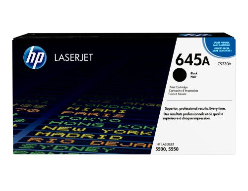 C9730A (645A) Toner black, 13K pages @ 5% coverage