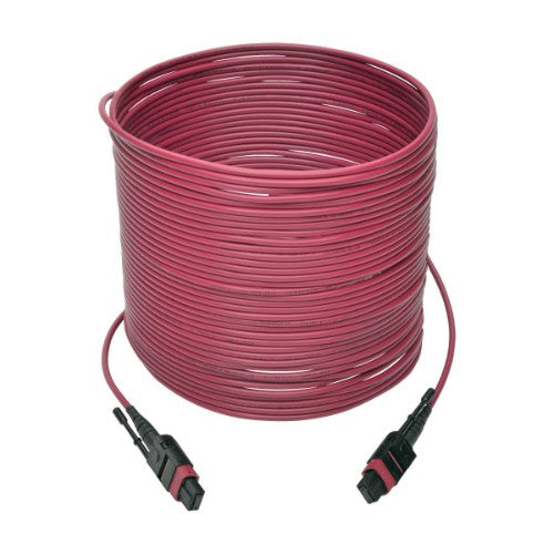 Tripp Lite N845-15M-12-MG InfiniBand/fibre optic cable 590.6" (15 m) MPO/MTP CMP Black, Magenta