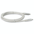 AddOn Networks USBCTBOLT1MW USB cable USB 3.2 Gen 2 (3.1 Gen 2) 39.4" (1 m) USB C White