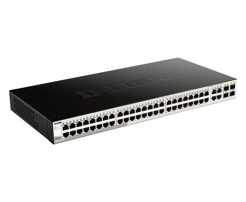 D-Link DGS-1210-52 network switch Managed L2 Gigabit Ethernet (10/100/1000) 1U Black