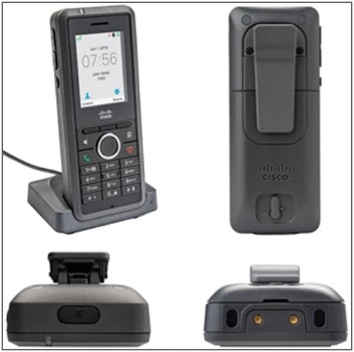 Cisco IP DECT 6825 IP phone Black 2 lines TFT