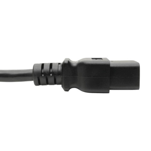 Tripp Lite P034-010 power cable Black 120.1" (3.05 m) C19 coupler NEMA 5-15P