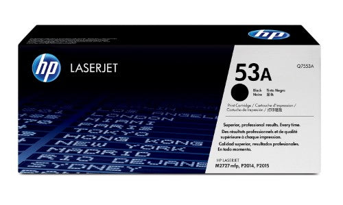 Q7553A (53A) Toner black, 3K pages