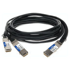 AddOn Networks MCP7H50-H002R26-AO InfiniBand/fibre optic cable 78.7" (2 m) QSFP56 2xQSFP56 Black, Silver