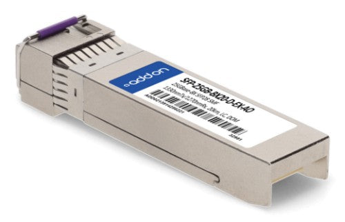 AddOn Networks SFP-25GB-BX20-D-EX-AO network transceiver module Fiber optic 25000 Mbit/s SFP28