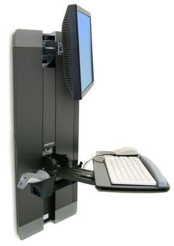 Ergotron StyleView Vertical Lift, Patient Room 24" Black