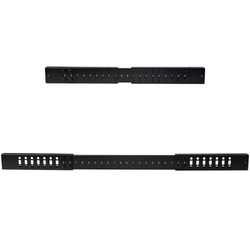 StarTech.com 4POSTRACK18U rack cabinet 18U Freestanding rack Black