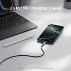 Belkin CAB021FQ3MBK USB cable 118.1" (3 m) USB A USB C Black