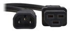 Eaton P037-2P5 power cable Black 29.9" (0.76 m) C14 coupler C21 coupler