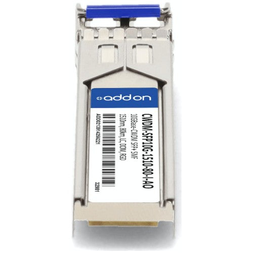 AddOn Networks CWDM-SFP10G-1510-80-I-AO network transceiver module Fiber optic 10000 Mbit/s SFP+ 1510 nm