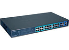 Trendnet TPE-224WS, 28-Port Gigabit Web Smart PoE Switch Managed Power over Ethernet (PoE)