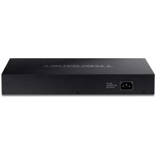 Trendnet TPE-TG182 network switch Gigabit Ethernet (10/100/1000) Power over Ethernet (PoE) 1U Black