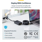 StarTech.com 165LN-USB-C-CHARGER power adapter/inverter Indoor 65 W Black