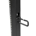 StarTech.com 4POSTRACK25U rack cabinet 25U Freestanding rack Black