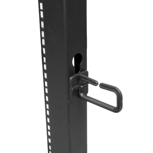StarTech.com 4POSTRACK25U rack cabinet 25U Freestanding rack Black