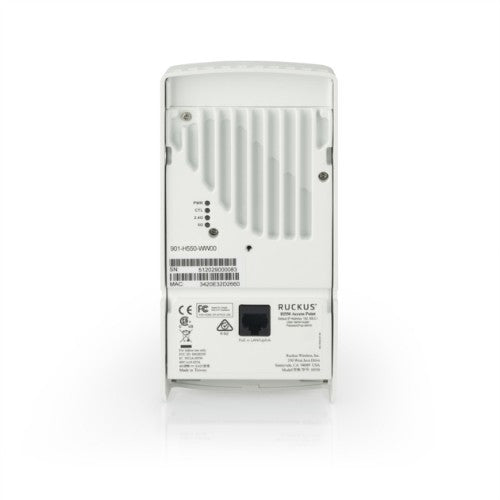RUCKUS Networks H550 1200 Mbit/s White Power over Ethernet (PoE)