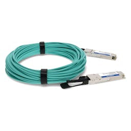AddOn Networks AOC-Q-Q-40G-25M-AO InfiniBand/fibre optic cable 984.3" (25 m) QSFP+ Aqua color, Silver