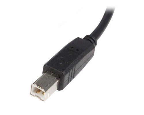 StarTech.com 0.5m, USB 2.0 A/USB 2.0 B, M/M USB cable 19.7" (0.5 m) USB A USB B Black