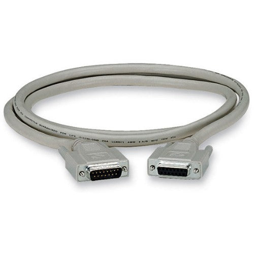 Black Box EGM16T-0015-MF serial cable Gray 177.2" (4.5 m) DB15