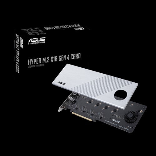 ASUS Hyper M.2 x16 Gen 4 Card interface cards/adapter Internal